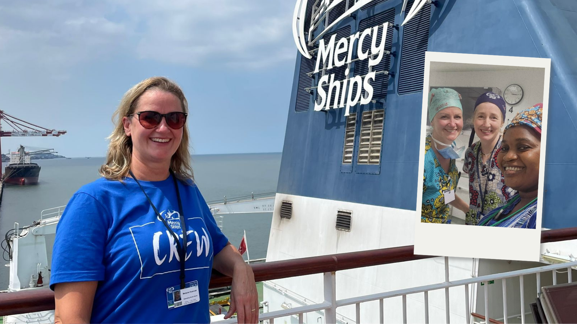 MelanieverteltoverhaarAfrikaansemissie