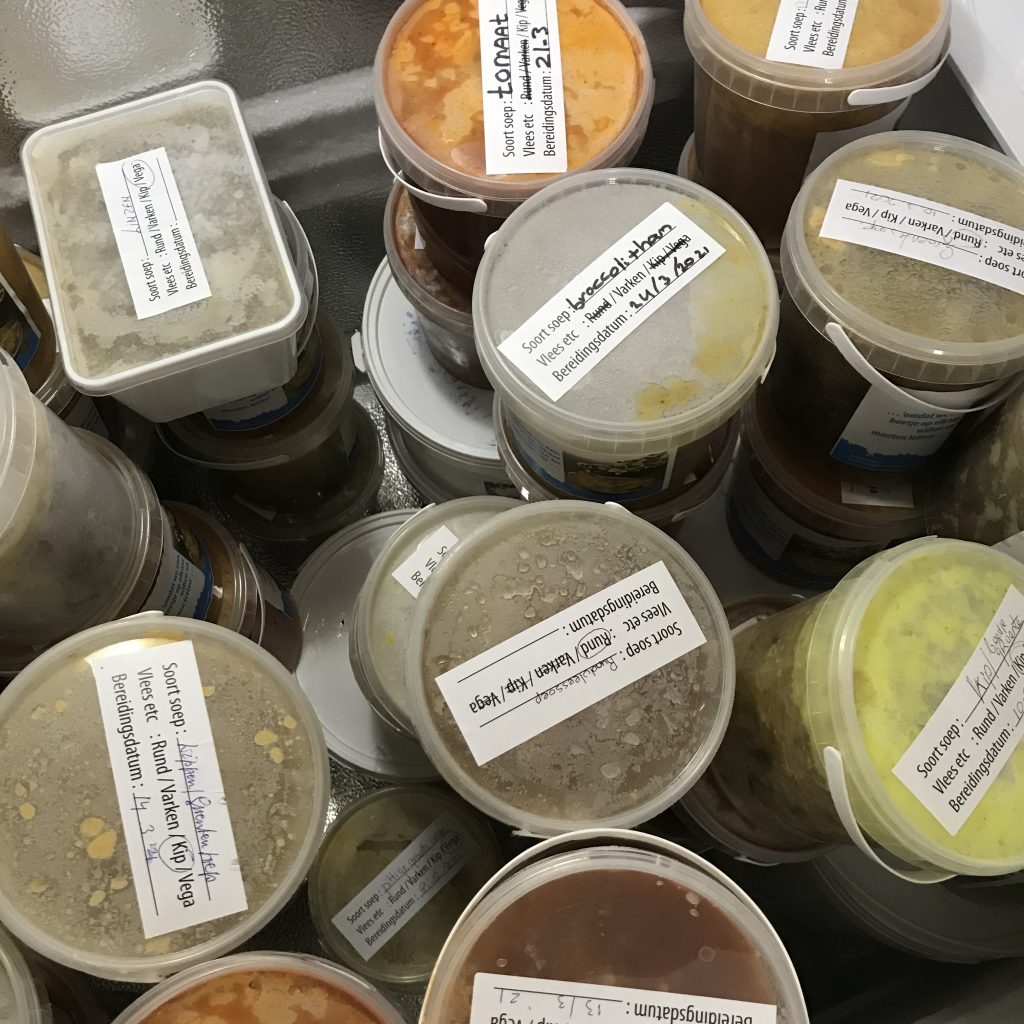 Waar komt onze soep vandaan en waar gaat het naar toe