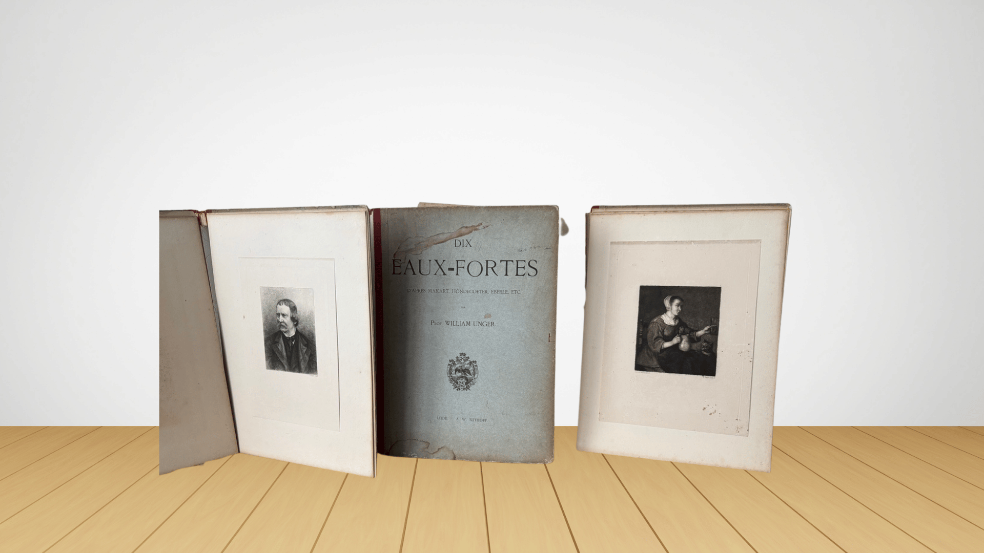 ‘Drie mappen  met  etsen en gravures’ 